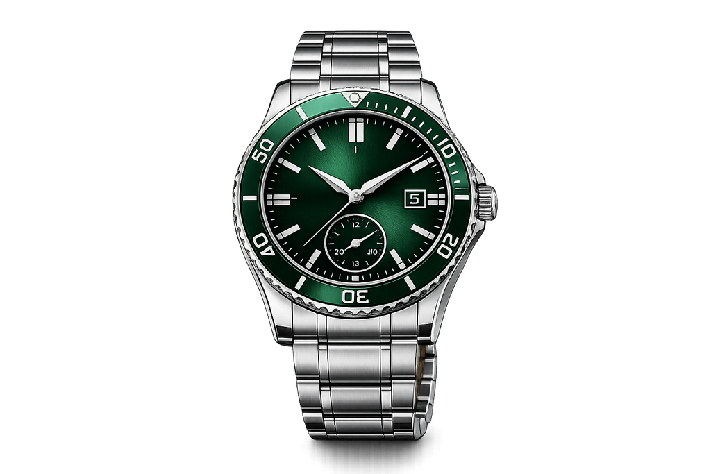 Evolique Emerald Voyager Automatic Watch