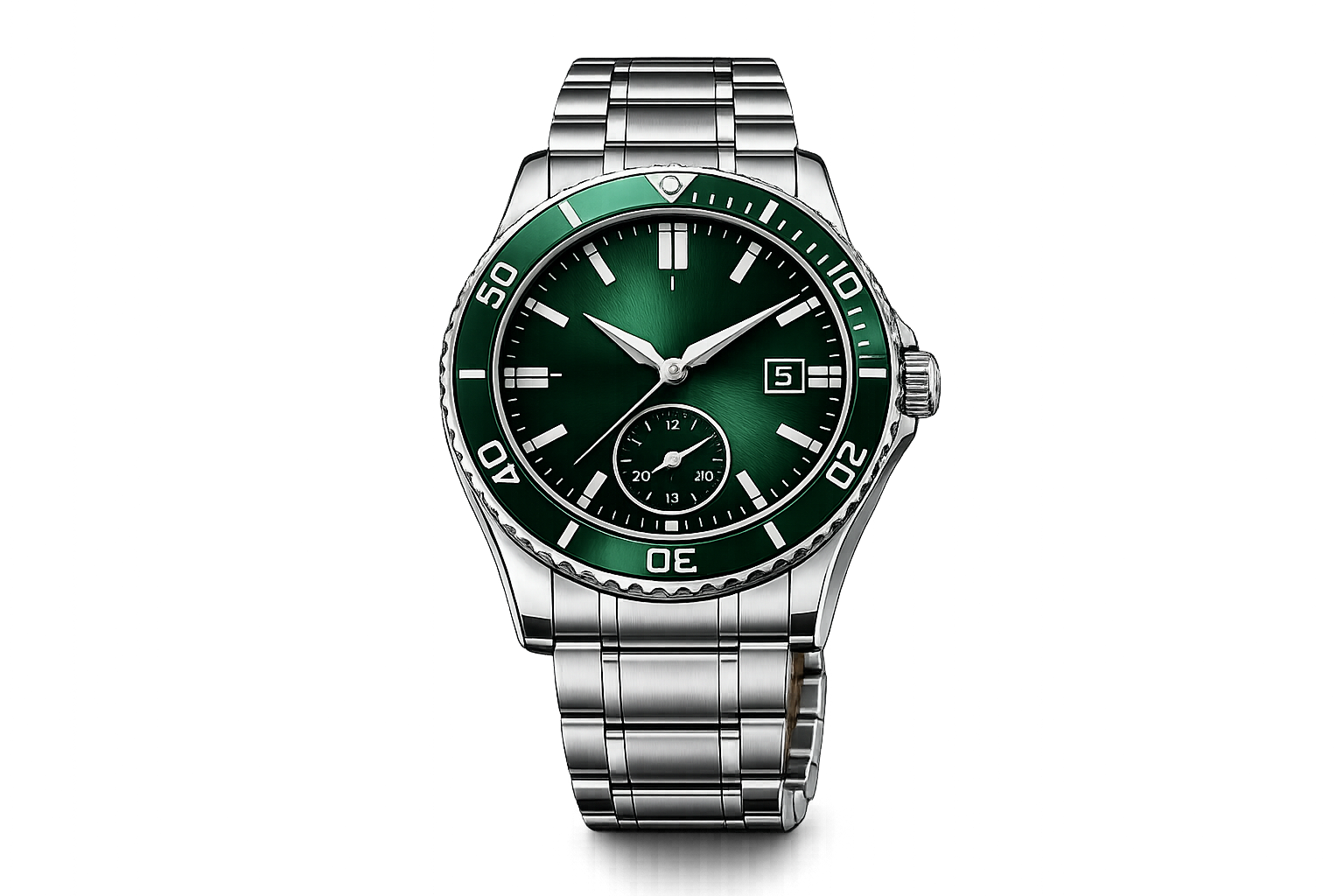 Evolique Emerald Voyager Automatic Watch