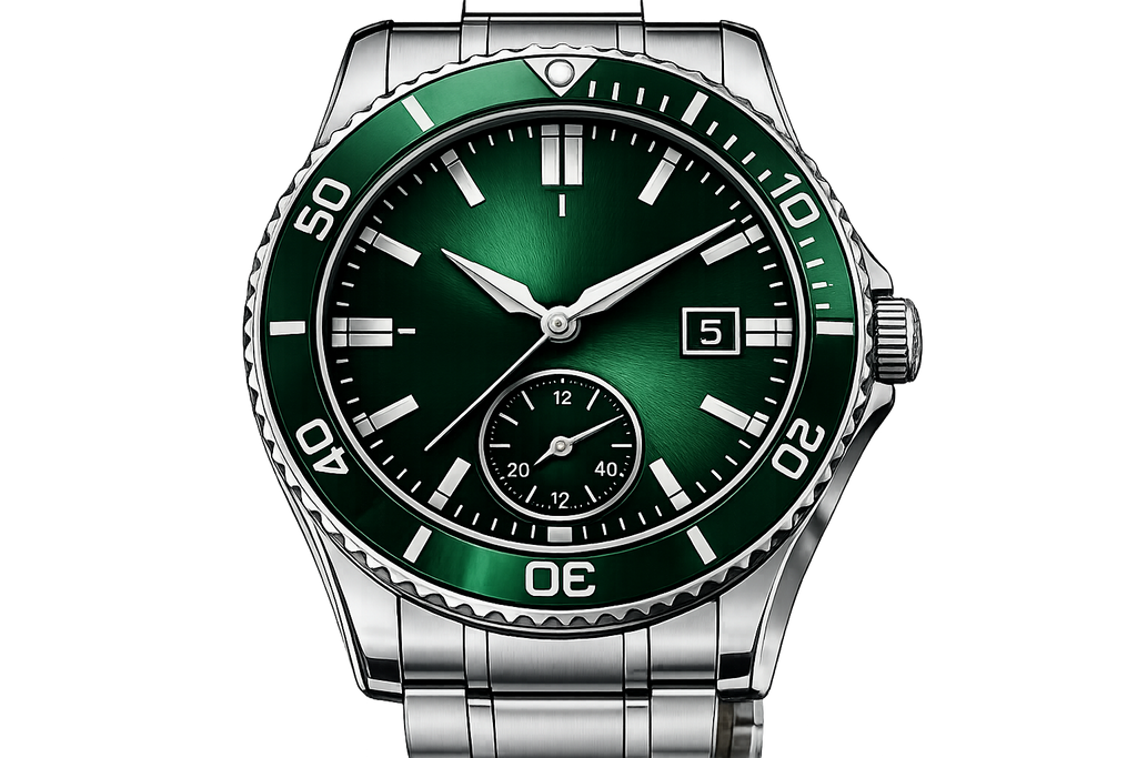 Evolique Emerald Voyager Automatic Watch