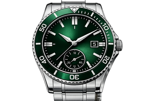 Evolique Emerald Voyager Automatic Watch