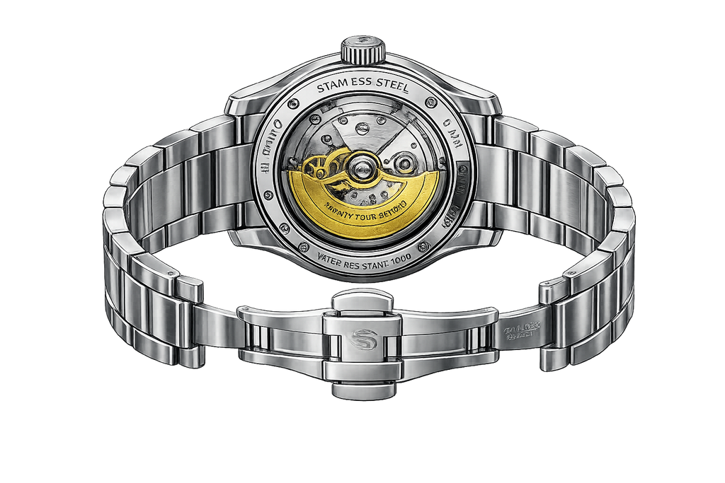 Evolique Emerald Voyager Automatic Watch