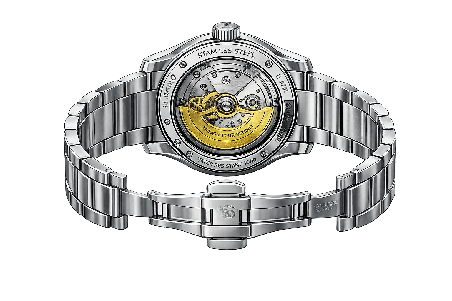 Evolique Emerald Voyager Automatic Watch