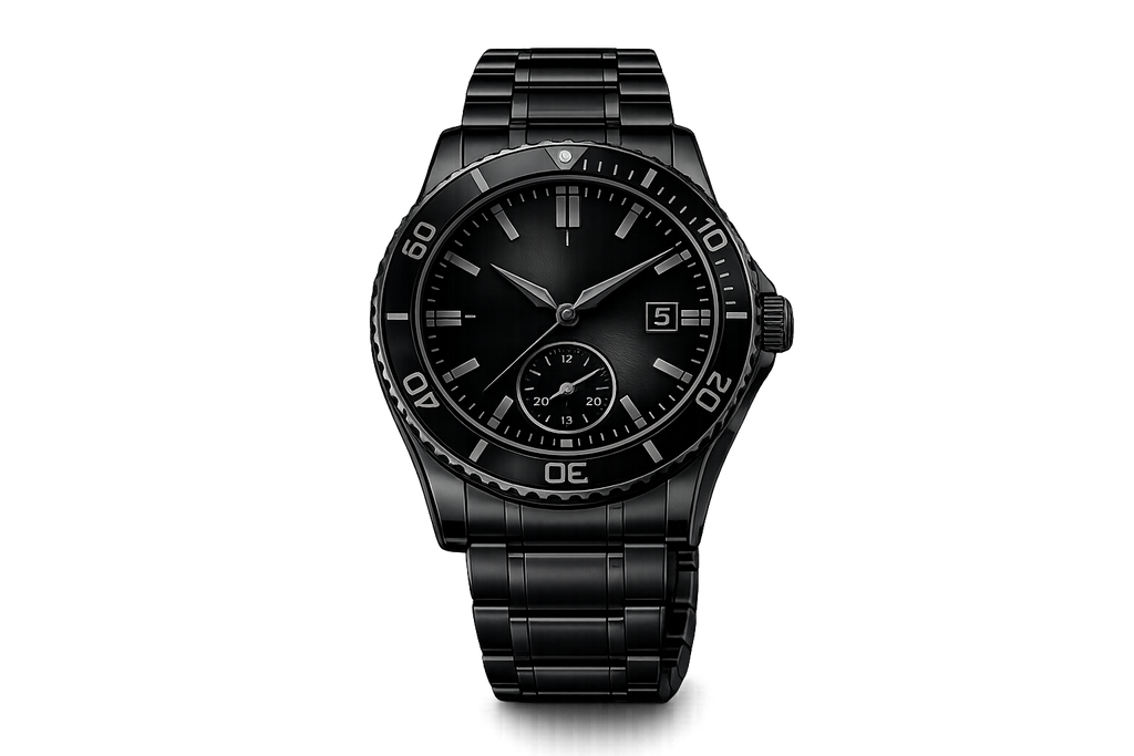 Evolique Black Phantom Automatic Watch