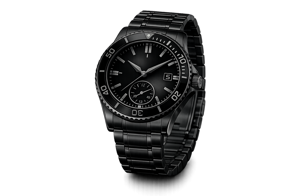 Evolique Black Phantom Automatic Watch