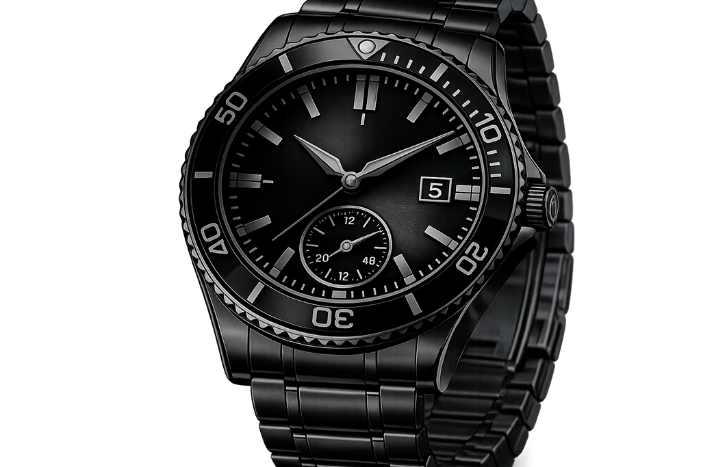 Evolique Black Phantom Automatic Watch